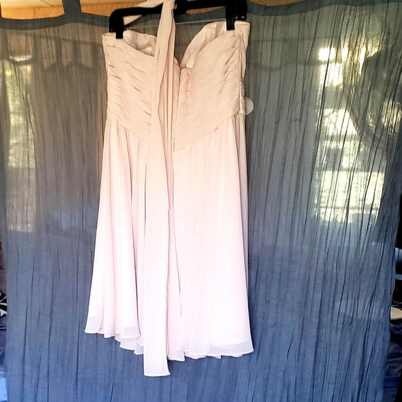 Beautiful chiffon strapless formal dress, NWOT - Picture 2 of 7